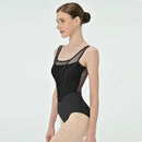 Retro Ballet Leotard Women New Design Spliced Gymnastics Bodysuit Dance wear Adult Elegant Female Yoga Clothing