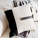 30x50/45x45CM French Retro Throw Pillow Cover Black Luxury Stamping Waist Cushion Cover Decor Home Decorative Pillowcase 2025