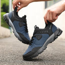 High Quality Men's Sports Shoes Black Trendy Look Enhanced Traction Outdoor Sneakers Non Slip Walking Men Shoes Tenis Masculino
