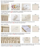 Home Decor White Tulle Sheer Curtains for Living Room Bedroom Dining Decor Window Semi Shading Treatment Voile Drape Luxury Door