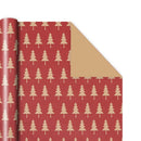 1PC Christmas Gift Wrapping Paper DIY Crafts Kraft Paper for Christmas New Year Party Packaging Decoration