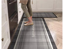 Kitchen Carpet Waterproof Floor Mat Pvc Leather Oil-proof Foot Mats Non-slip Long Carpets British Style Home Decor Rugs 주방러그