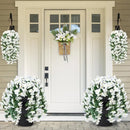 Artificial Flower New Artificial Hanging Flowers and Plants Easter Decoration 2025 UV-resistant and Realistic Room Decor Wedding
