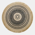 Round Placemat Table Non-Slip Jute Mats for Dining Table Decoration Accessories Kitchen Placemats Coffee Coasters Party Dinner