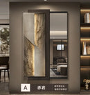Creative Luxe Mirror Rectangle Frame Salon Aesthetic Mirror Ornament Makeup Espelho Grande Para Quarto House Accessories