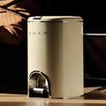 Luxury Plastic Waste Bins with Lid Waste Bins Large Capacity Kitchen and Home Items Trash Can Living Room Trash Can Built-in