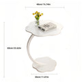 Coffee Tables Light Luxury Side Table Round Flower Bedside Table Bedside Home Study Desk Auxiliary Desk Living Room Furniture