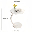 Coffee Tables Light Luxury Side Table Round Flower Bedside Table Bedside Home Study Desk Auxiliary Desk Living Room Furniture