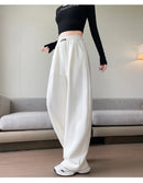 Sports Pants for Women Spring Autumn New Style High-waisted Slim Loose Wide-leg Versatile Casual Sweatpants