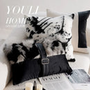 30x50/45x45CM French Retro Throw Pillow Cover Black Luxury Stamping Waist Cushion Cover Decor Home Decorative Pillowcase 2025