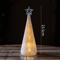 Glass LED Night Lights Luminous Decoration Home Living Room Hotel Table Bedside Desktop Christmas Atmosphere Decorative Ornament