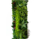 40 * 120CM New Artificial Green Simulated Plant Grid Milan Eucalyptus Wedding Background Wall Decoration