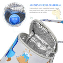 300D Oxford Cloth Insulated Milk Bottle Bag Portable Thermal Tote Nursing Mom Stroller Handle Compatible Universal Fit Baby