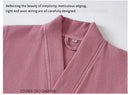 100% Cotton Kimono Bathrobe Gown Spring Autumn New Robe Home Dressing Gown Spring Autumn New Sleepwear Loungewear Negligee