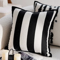30x50/45x45CM French Retro Throw Pillow Cover Black Luxury Stamping Waist Cushion Cover Decor Home Decorative Pillowcase 2025