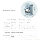 600ML American Coffee Maker Household Small Automatic Drip Mini Coffee Pot Flower Teapot Dual-Purpose Hot Drink 220V