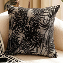 French Retro Waist Cushion Cover 45x45 Bow Embroidery Black and White Striped Throw Pillow Case Living Room Bed Sofa Home Decor