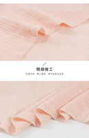 135x50/500cm Pure Cotton Double-layer Gauze Fabric For Sewing Baby Bath Towels, Blankets, Pajamas Handmake DIY Sewing Fabric