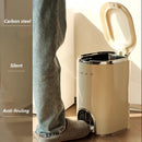 Luxury Plastic Waste Bins with Lid Waste Bins Large Capacity Kitchen and Home Items Trash Can Living Room Trash Can Built-in