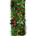 40 * 120CM New Artificial Green Simulated Plant Grid Milan Eucalyptus Wedding Background Wall Decoration