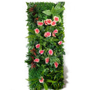 40 * 120CM New Artificial Green Simulated Plant Grid Milan Eucalyptus Wedding Background Wall Decoration