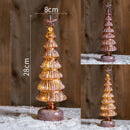 Glass LED Night Lights Luminous Decoration Home Living Room Hotel Table Bedside Desktop Christmas Atmosphere Decorative Ornament
