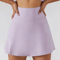 NADANBAO Women Sports Tennis Pleated Skirt Golf Skirt Fitness Shorts High Waist Quick Dry Athletic Running Sport Skort