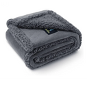 Waterproof Pet Blanket Liquid Pee Proof Dog Blanket For Sofa Bed Couch Reversible Fleece Furniture Protector Cover For Dogs Cats