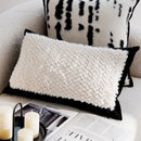 30x50/45x45CM French Retro Throw Pillow Cover Black Luxury Stamping Waist Cushion Cover Decor Home Decorative Pillowcase 2025