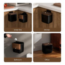 3.2 Gallon Large Compost Bin with Lid, Under Sink Hanging Trash Can, Odor Proof Waste Cabinet for Kitchen Office Bathroom