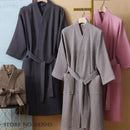 100% Cotton Kimono Bathrobe Gown Spring Autumn New Robe Home Dressing Gown Spring Autumn New Sleepwear Loungewear Negligee