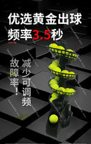 TS02 tennis ball throwing machine serve machine tennis multi-ball portable trainer indoor and outdoor