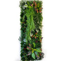 40 * 120CM New Artificial Green Simulated Plant Grid Milan Eucalyptus Wedding Background Wall Decoration