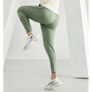 Ice Silk Sports Pants Leisure Sports Summer Running Fitness Pants Light and Thin Elastic Quick Drying Jogging Crop Pants