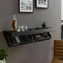 Modern Minimalist Wall-mounted Wine Cabinet Wall Rack Storage Rack Suspended Wall Rack Hidden Floating Shelf Home Decoration