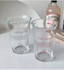 350ML Coffee Cups Clear Coffee Mugs Espresso Cups Perfect Glass Mugs for Tea Hot Beverage Latte Espresso Ideal Gift for Friends